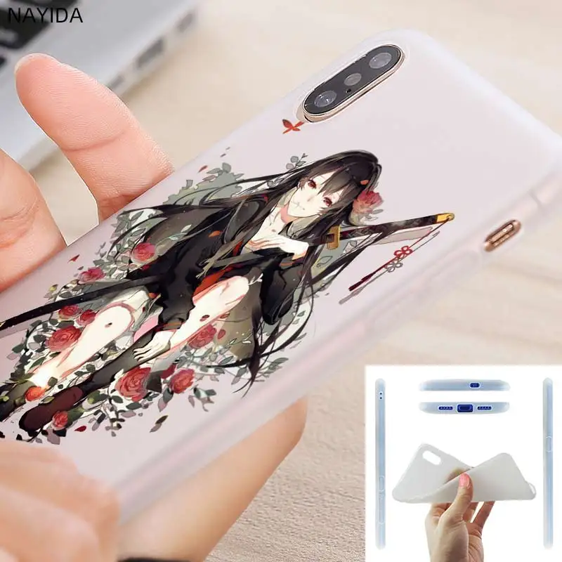 Мягкий силиконовый чехол для Xiaomi 11 10 9 8 A2 A3 CC9 Lite Note Pro 5X 6X 10i 9se с изображением Аниме