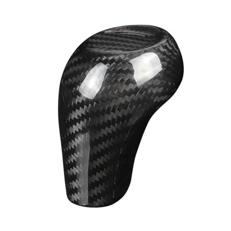 

Carbon Fiber Interior Gear Head Shift Knob Cover Trim Stickers for Chevrolet Camaro 2016 2017 2018 2019