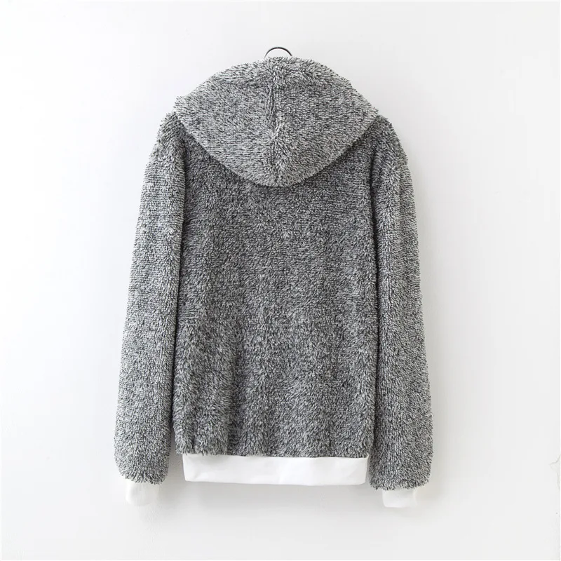 

Sweatshirt Plus Velvet Autumn Winter Women Flannel Hoodies Women's Tops Fashion Loose Leisure Long Sleeve Hoodies
