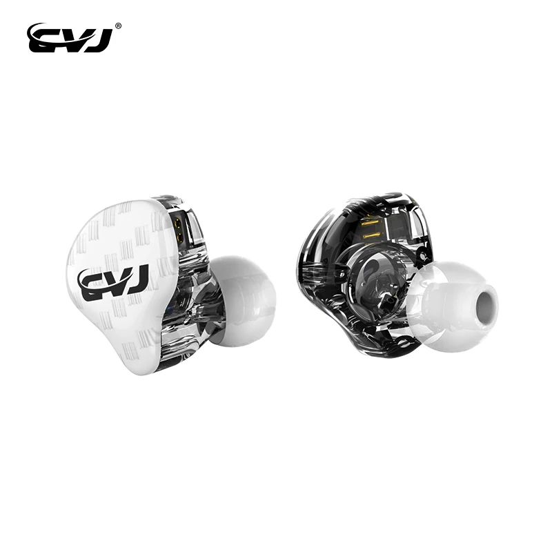 CVJ CSA 1BA 1DD гибридные наушники вкладыши Hi Fi музыкальные спортивные с