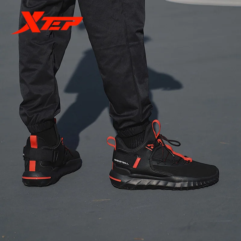 Новинка Мужская дышащая Баскетбольная обувь Xtep для мужчин Модная легкая