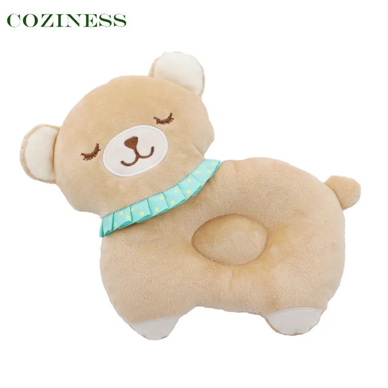 

COZINESS Baby Shaping Pillow Ice Silk Pillow Baby Cartoon Breathable Anti-Eccentric Head Newborn Sleeping Washable Hot Sale