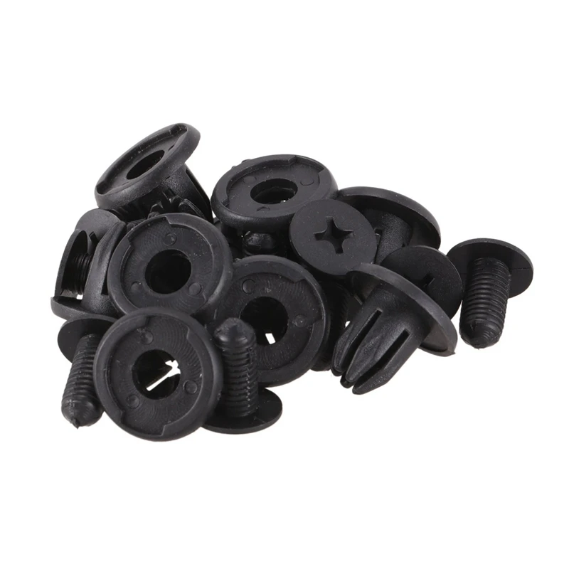 10X Splash Guard Panel Mounting Trim Clip Rivets for BMW MINI with 120 x 8mm Car Fastener Bumper Push Pin Clips | Автомобили и
