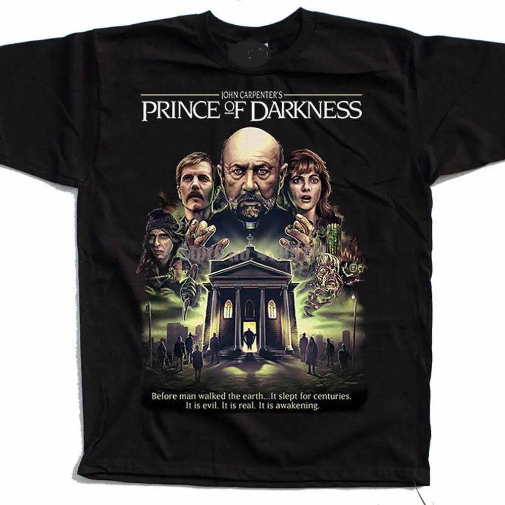 Женская забавная футболка Prince Of Darkness в стиле Харадзюку с изображением черепа