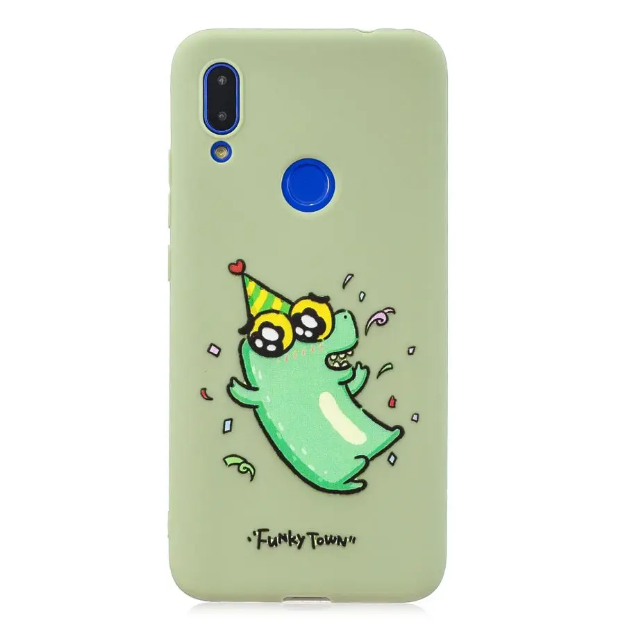 B3 Huawei Y5 Y6 Y7 силиконовый чехол с мультяшным рисунком для huawei Y6 Prime Coque Honor 8S чехол милый Стенд мягкие чехлы для телефонов - Цвет: B3