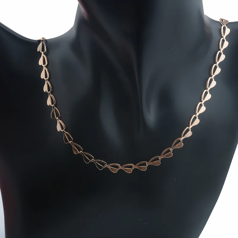 Ювелирный комплект jcloudsun розовый золото 585 пробы