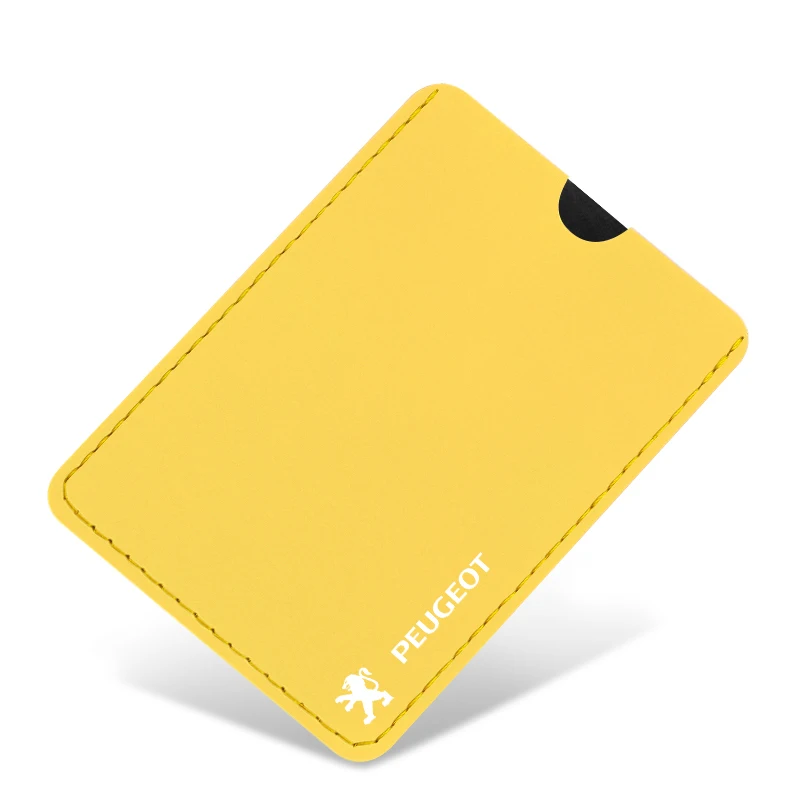 Новинка матовый замшевый чехол для кредитных карт мужчин и женщин Peugeot 307 peugeot 206 308