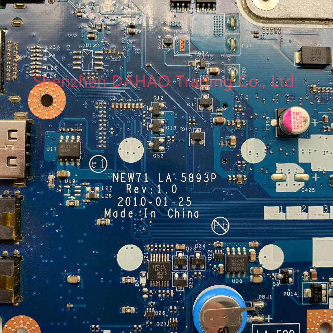 

Laptop motherboard For ACER Aspire 5741g 5742 5741 Original Mainboard with N11P-GV2-A2 HM55 NEW71 LA-5893P MBBJY0200