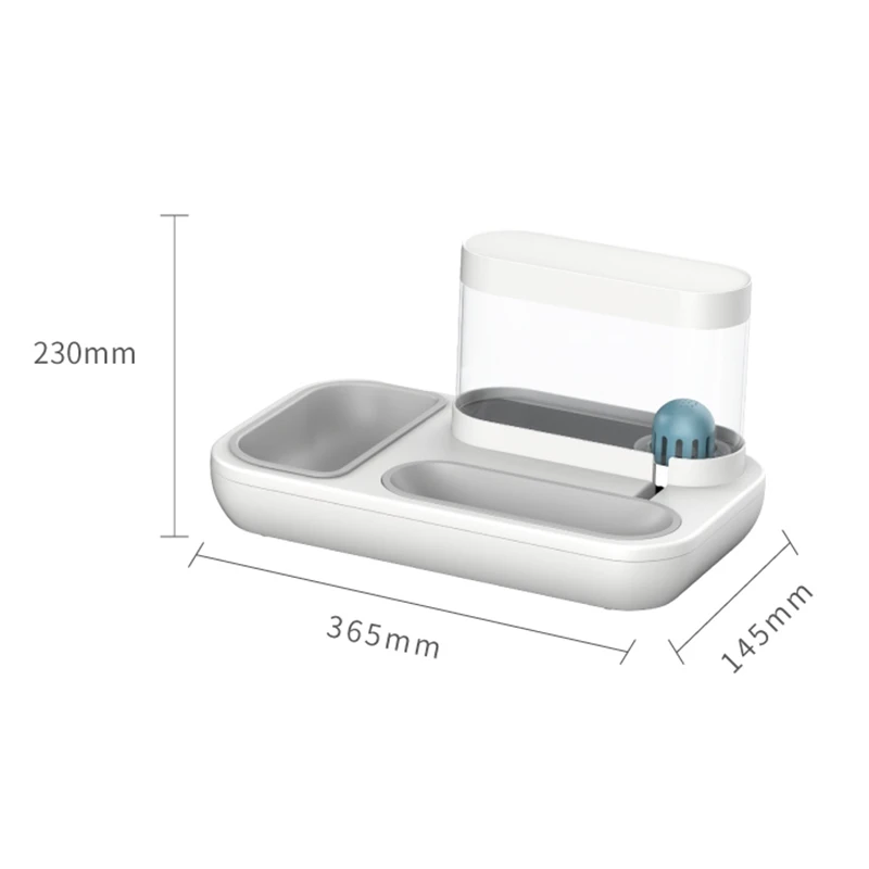 

Pet Cat Bowl Dog for Cats Feeder Bowls Kitten Automatic Drinking Fountain 1.5L Capacity Puppy Feeding Waterer Products