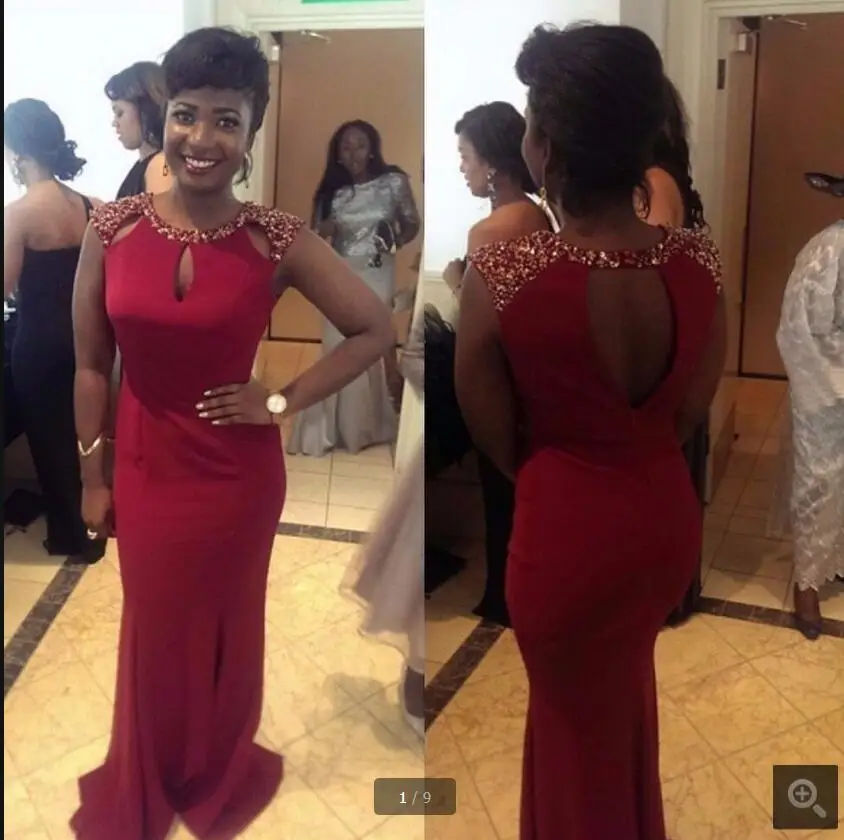 

Горячая Распродажа, бордовое атласное сексуальное вечернее платье русалки, черное платье для девушек 2020, красивые африканские вечерние пла...