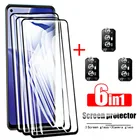 6 в 1 чехол из закаленного стекла для Oppo Reno5 5G 9D Защитное стекло для Oppo Opop Reno 5 4G 5F 5Z 5 Lite 5k Защитная пленка для объектива камеры