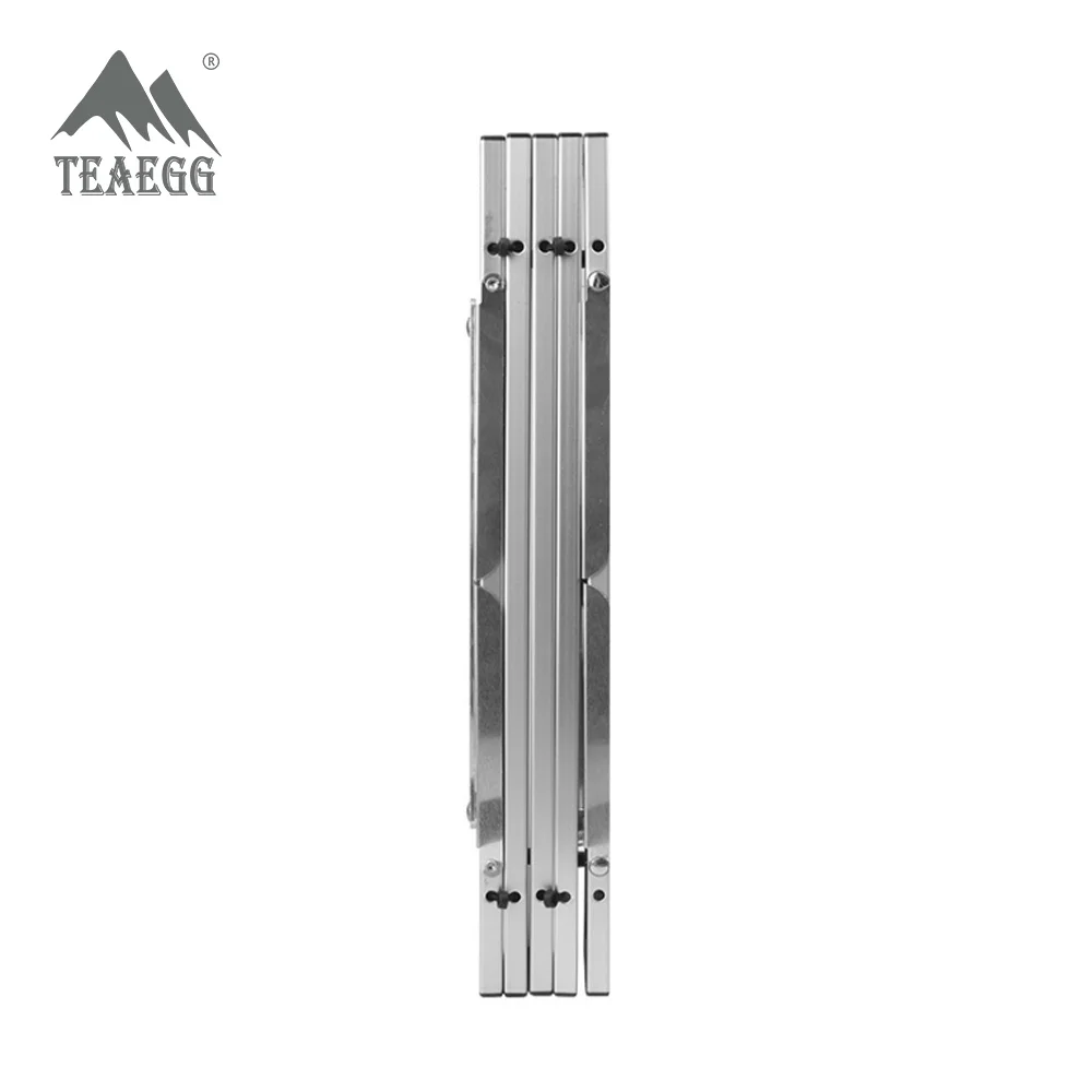 Сверхлегкий мини алюминиевый металлический портативный стол для кемпинга