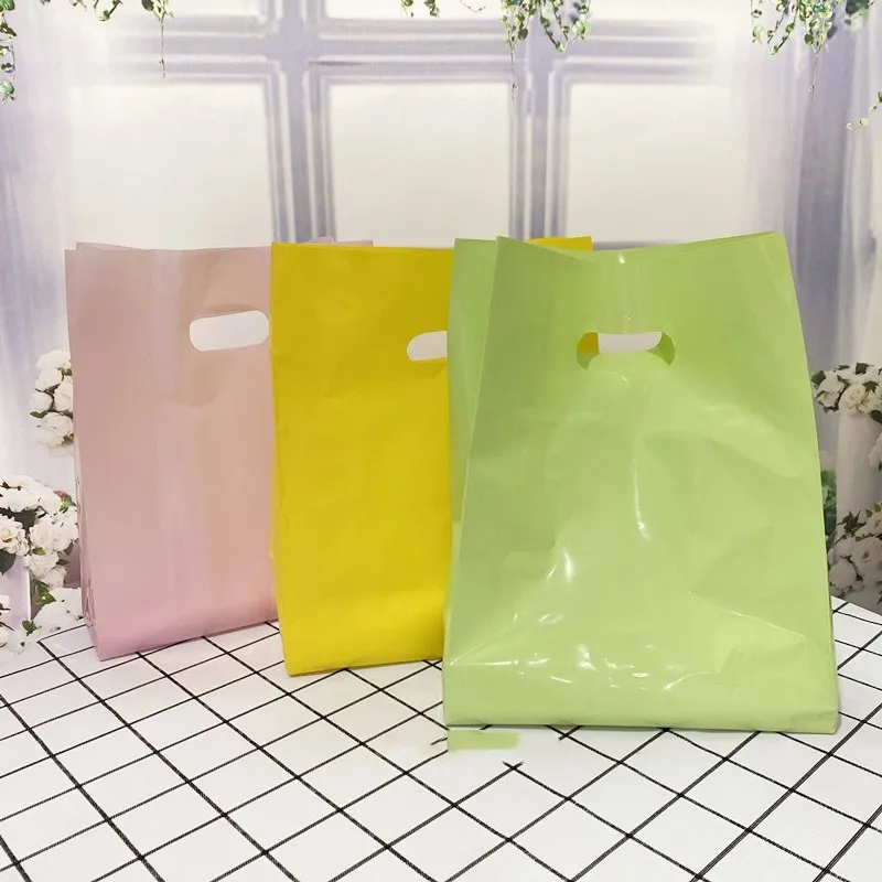 

Плотные пластиковые пакеты 15x25x3 см, 50 шт., однотонные Упаковочные пакеты для ювелирных изделий, пластиковый подарочный пакет для покупок с р...