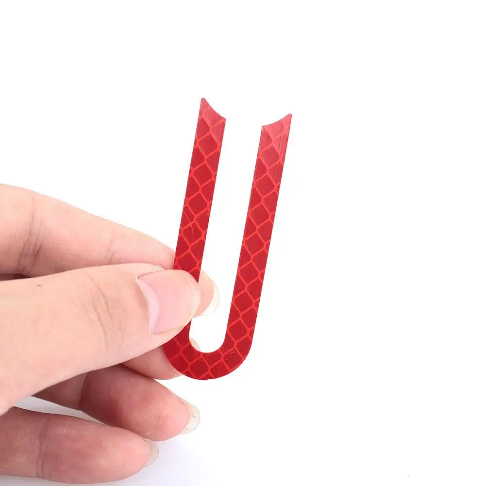 Светоотражающая наклейка для скутера s прочная портативная красная уличная