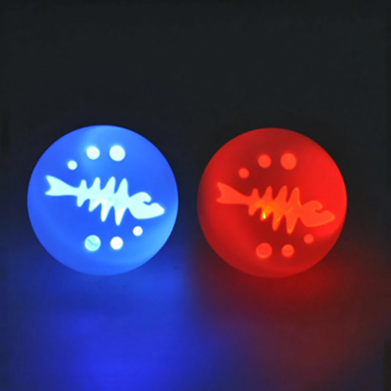 3 шт. светящиеся интерактивные игрушки для кошек с кошачьим мячом котят