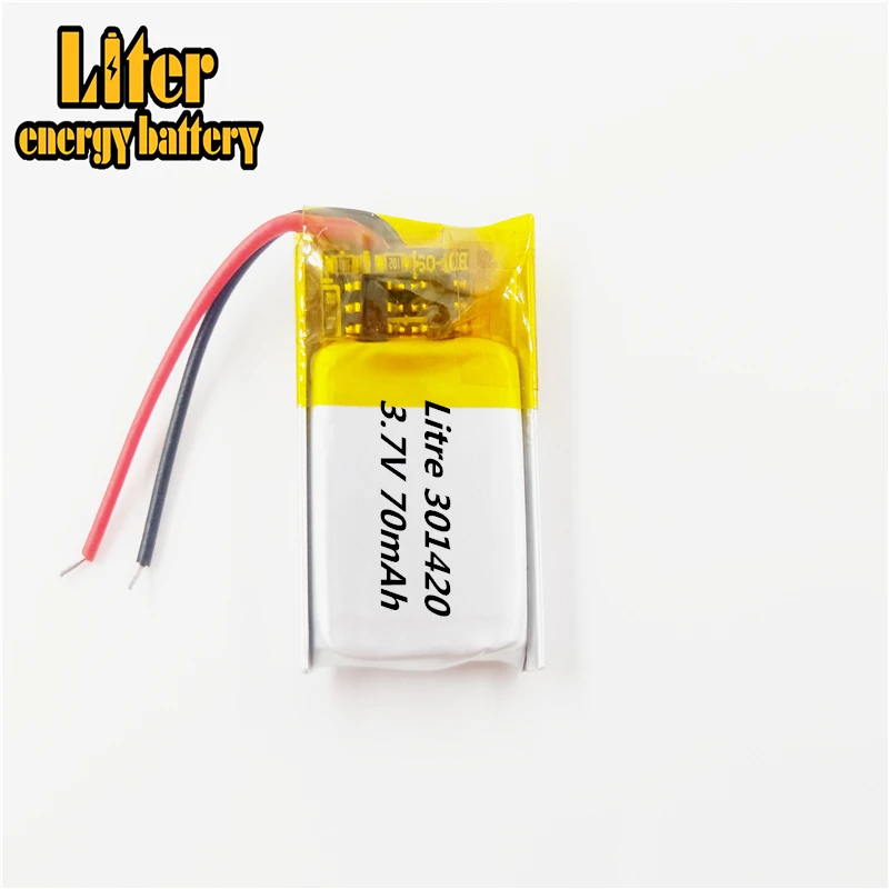 031420 301420 70MAH MP3 bluetooth гарнитура маленькая toys аккумулятор 3 7 V литиевая батарея 37V