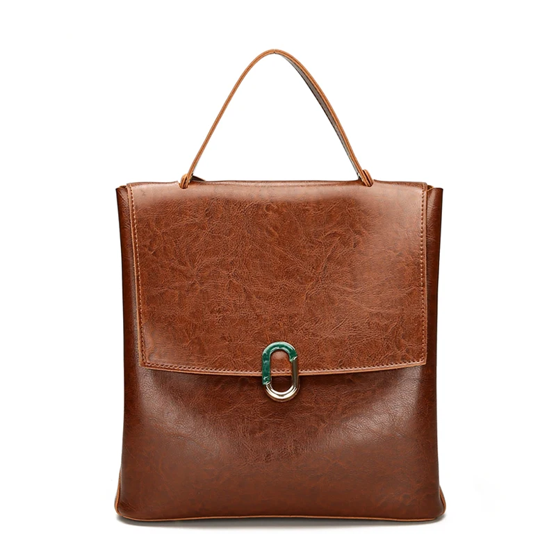 

Backpack Women High Quality Solid PU Leather Women's Mini Backpack Sacoche Homme Designer Bags For Women Mochilas Para Mujer