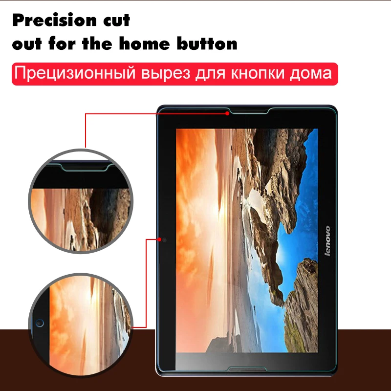 9H закаленное стекло для Lenovo Tab 4 8 Plus A7600/A10-70 10 Защита экрана Yoga Tab3 710F X50F/X50M/Yoga |