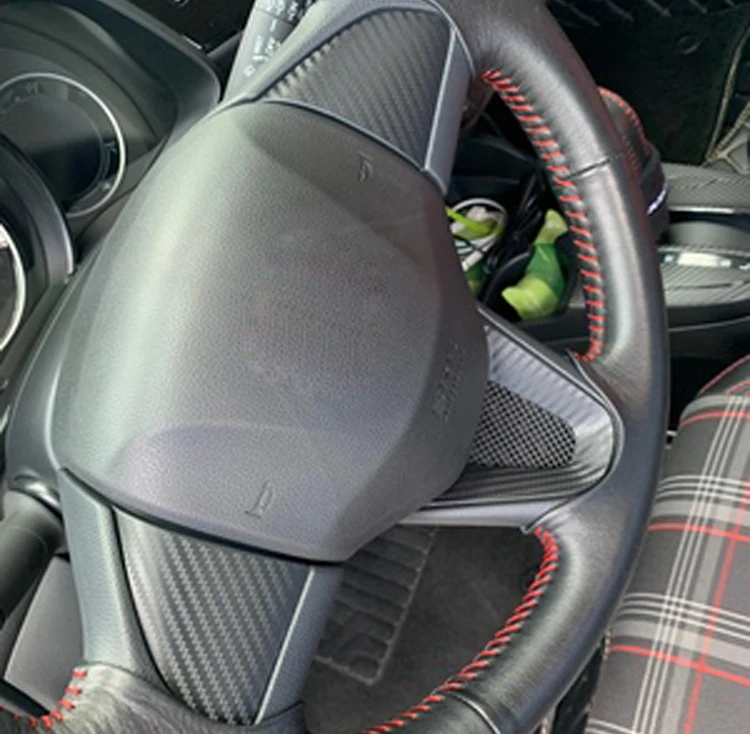 Аксессуары для стайлинга автомобиля декоративные наклейки на руль Honda Fit / Jazz GK5