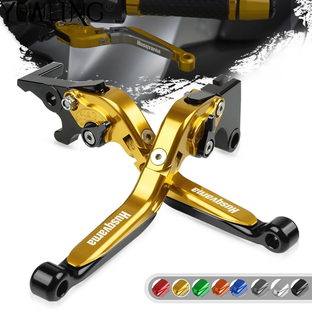 

Для HUSQVARNA CR125 CR300 WR125 WR300 2013 аксессуары для мотоциклов CNC Алюминиевый Регулируемый складной выдвижной тормозной рычаг сцепления