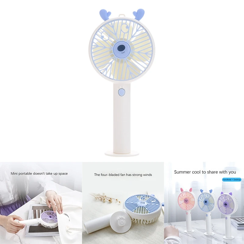 

Mini Personal Handheld Fan Portable Pocket Fan 1200Mah Working 3-4 Hours for Travel, Office, Outdoor Sports in Summer