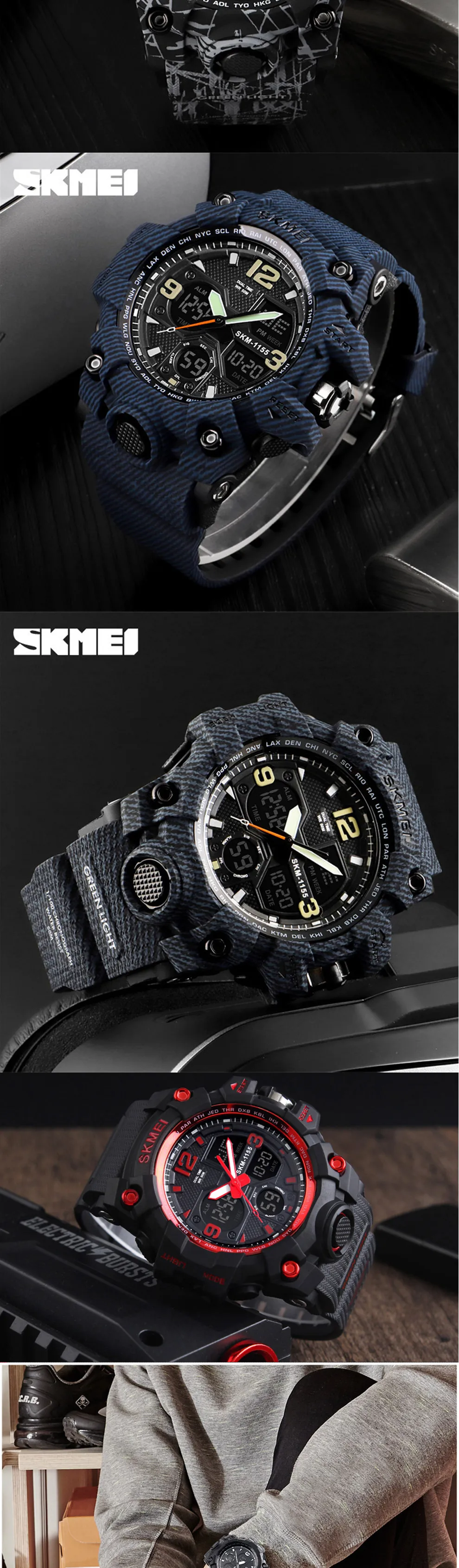 SKMEI naviforce часы мужские брендовые военные мужские спортивные часы Роскошные водонепроницаемые аналоговые кварцевые часы мужские модные светодиодный цифровые часы Relogio Masculino