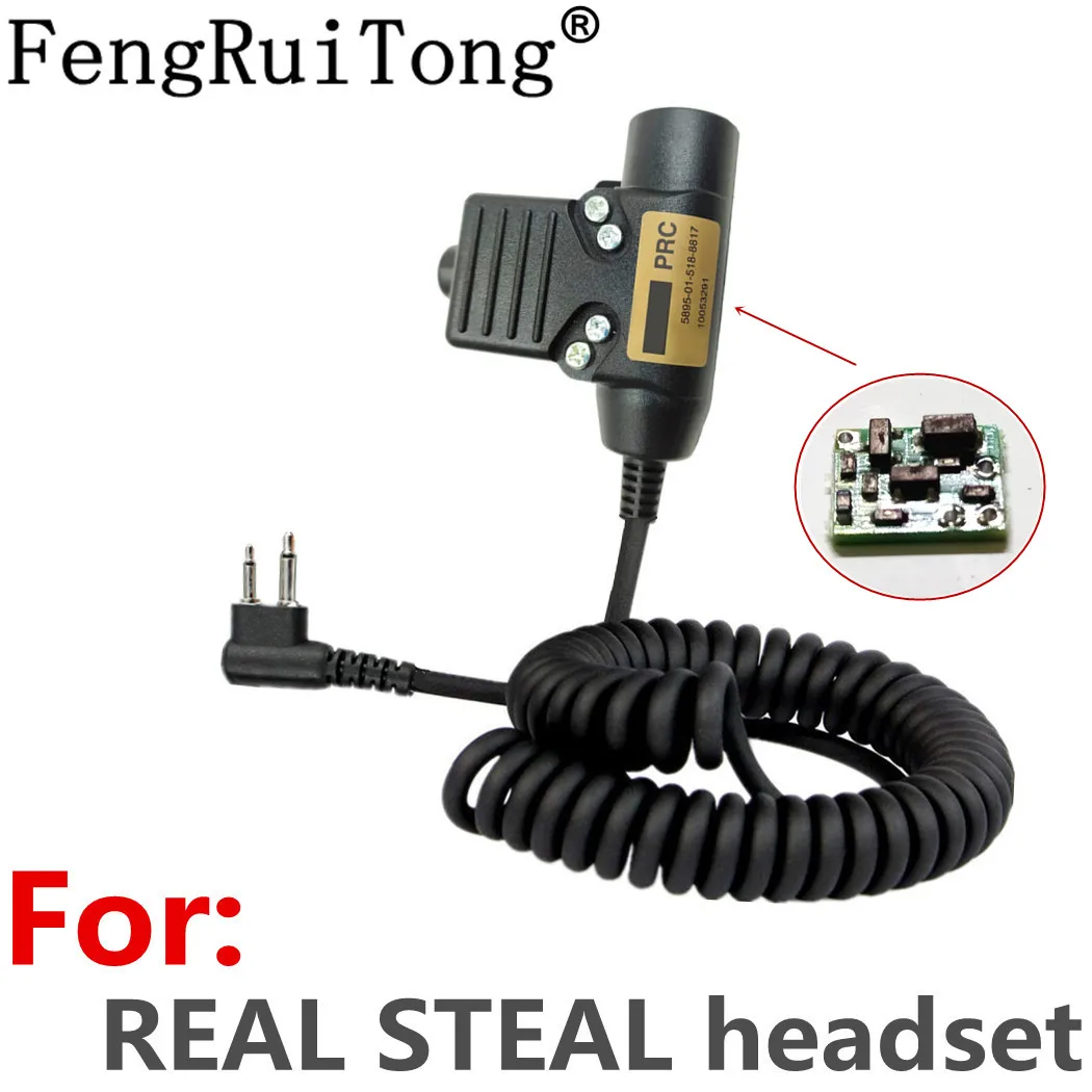 Тактические U94 PTT усиленная версия для гарнитуры REAL STEAL Motorola gp88 cp040 радио Nexus 3M
