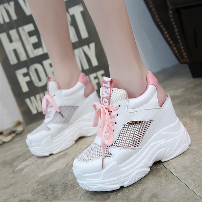 

sandals shoes women platform women's lace-up mesh breathable outdoor encapsulated sandals female girls beach shoes sneakers