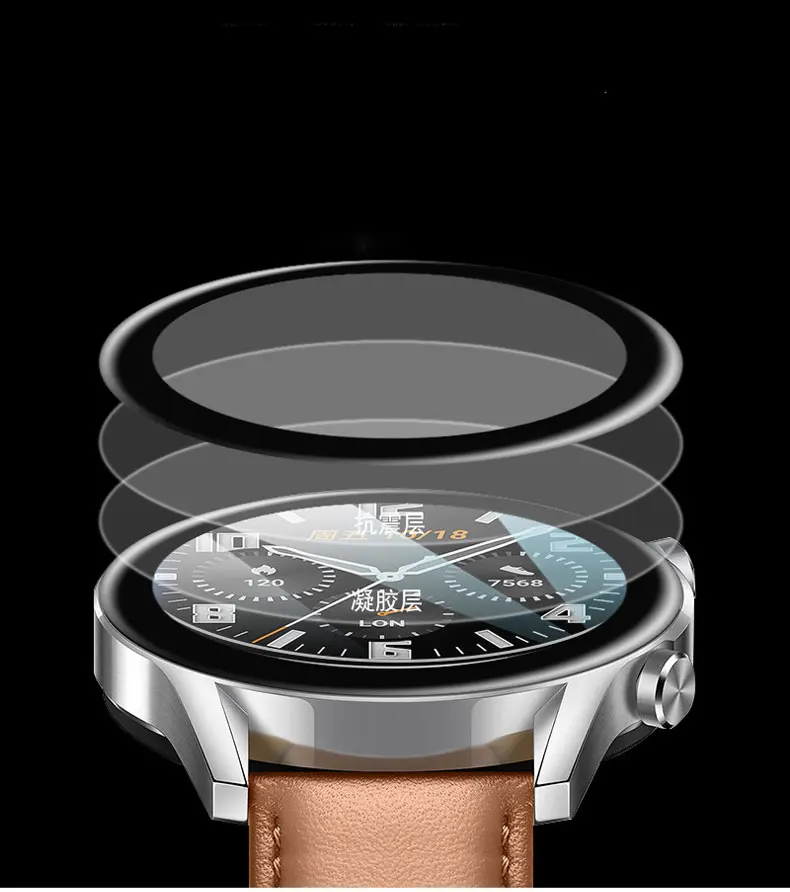 Закаленное стекло для Huawei watch gt/2 Защитная пленка ремешка 46 мм 42 9H