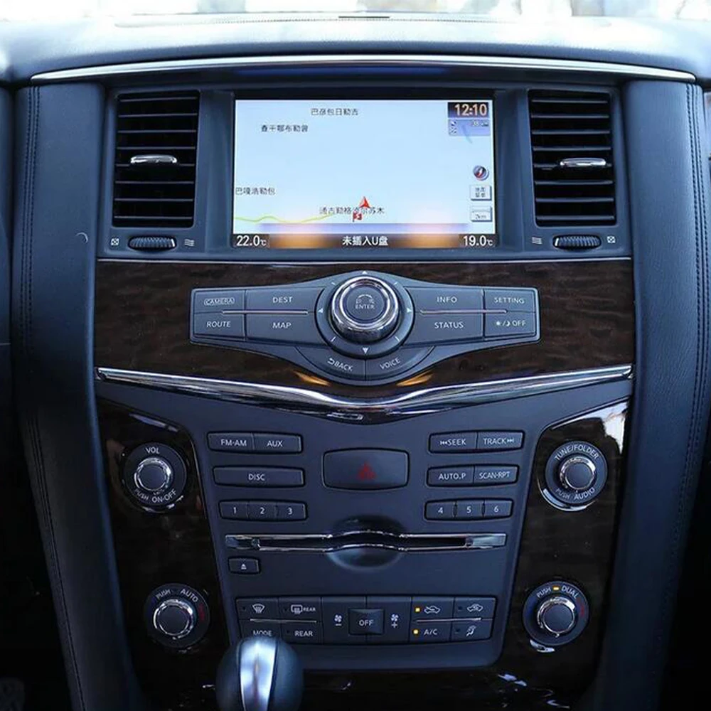 Автомобильный мультимедийный плеер Tesla Style Android 9 для NISSAN PATROL 2010-2018 Аудио