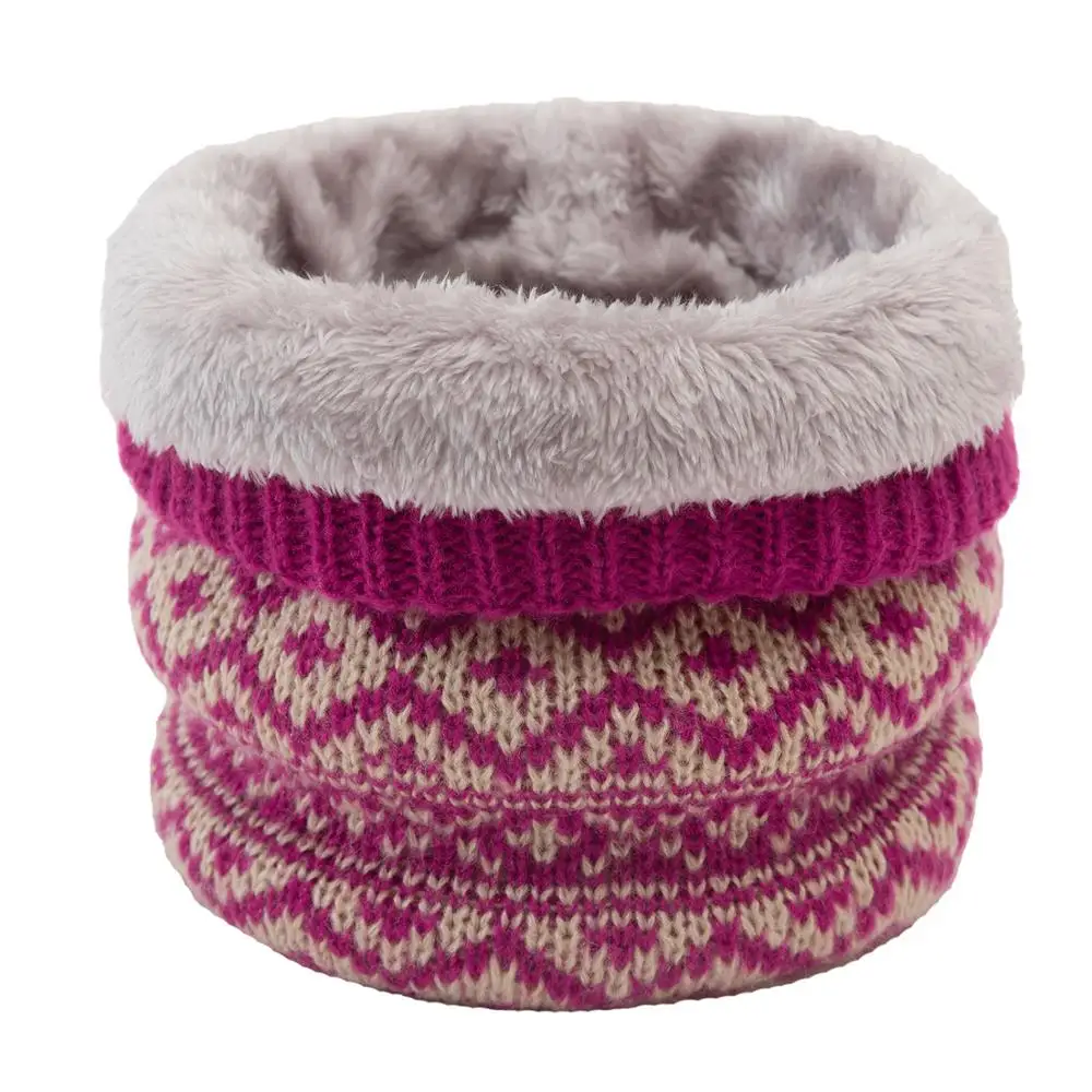 Новый Зимний вязаный шарф для мальчиков и девочек улицы женщин мужчин плюшевый