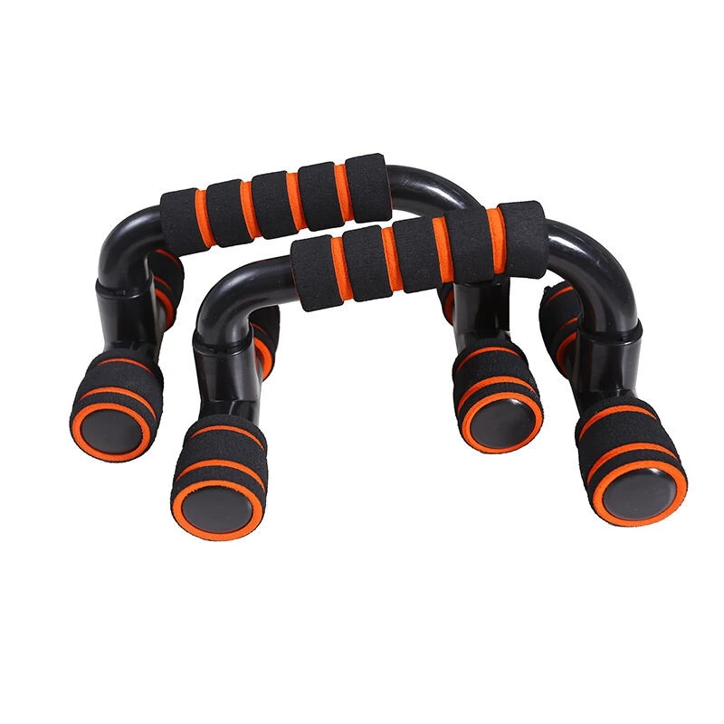 2шт H I-shaped ABS фитнес-брусок для отжиманий пуш-ап стойки инструмент фитнес-грудь тренировка упражнения губка ручной захват тренажер