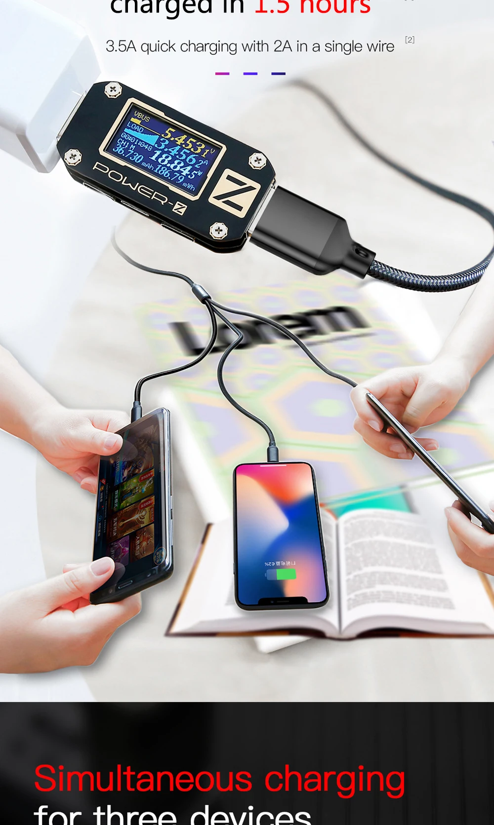 FBYEG 3 в 1 USB кабель для мобильного телефона Micro usb type C кабель зарядного устройства для iPhone XR XS Max X huawei шнур для быстрой зарядки данных