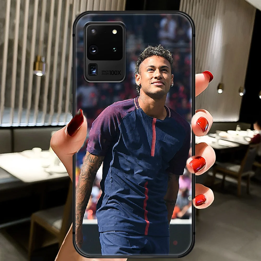 

Football Neymar Soccer 10 Phone Case Cover Hull For Samsung Galaxy S 6 7 8 9 10 e 20 Edge Uitra Note 8 9 10 Plus black Coque Tpu