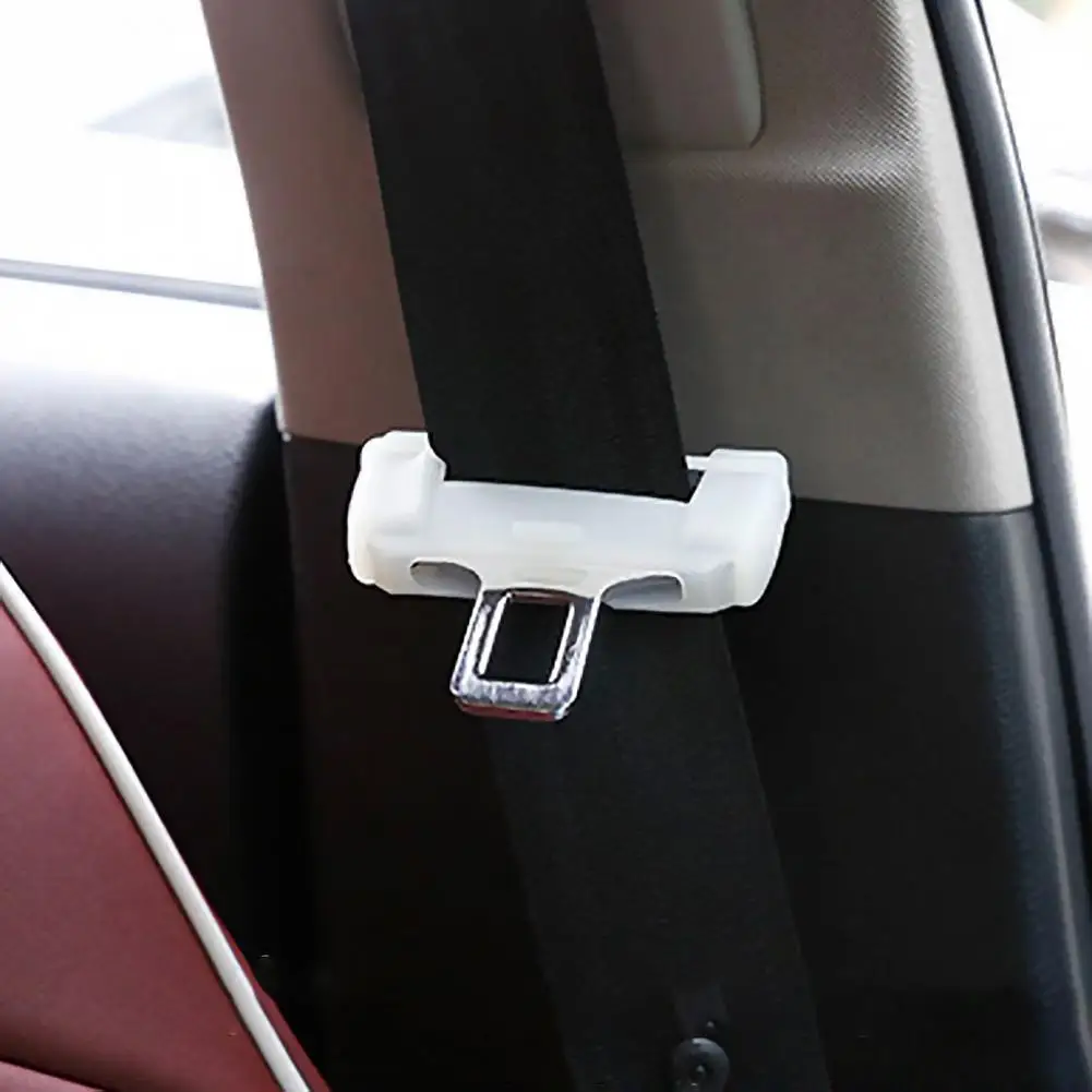 

Universal Car Safety Belt Buckle Protector Silicon Anti-Scratch Seat Belt Buckle Clip Interior Button Case Anti-Scratch Cover