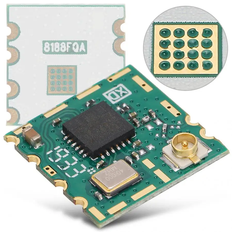 Беспроводной модуль USB Wi Fi RTL8188FTV 2 шт. высокоинтегрированный с одним чипом низкое