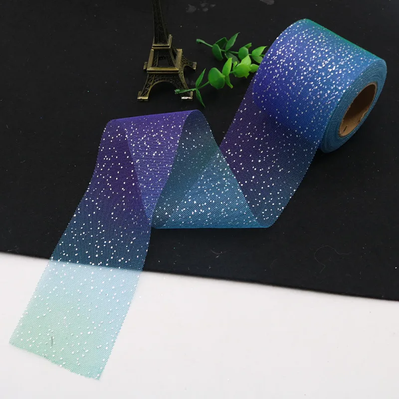 25 ярдов/рулон тюль из органзы 6 см | Дом и сад