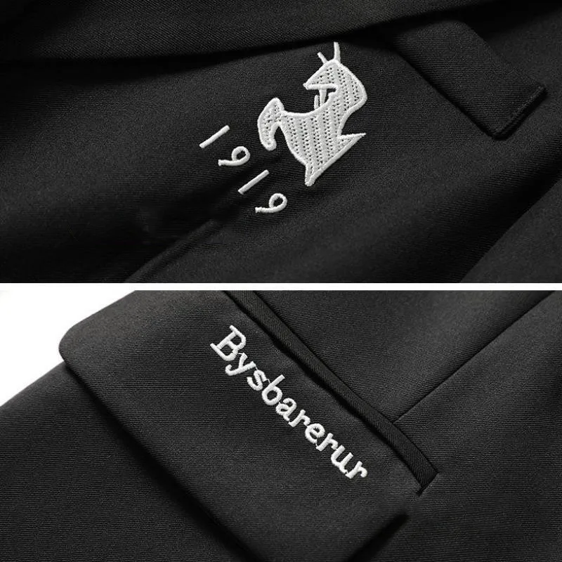 

2021 spring and autumn new black casual fashion suit female temperament all-match jacket