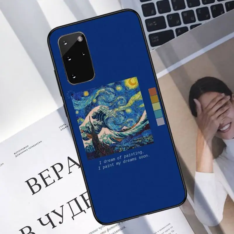

Great art aesthetic Phone Case For Samsung A40 A31 A50 A51 A71 A20E A20S S8 S9 S10 S20 Plus note 20 ultra