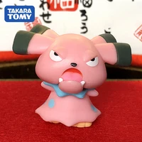 takara tomy genuine pokemon action figure pictorial book 209 snubbull mc model doll toy gifts collect souvenirs