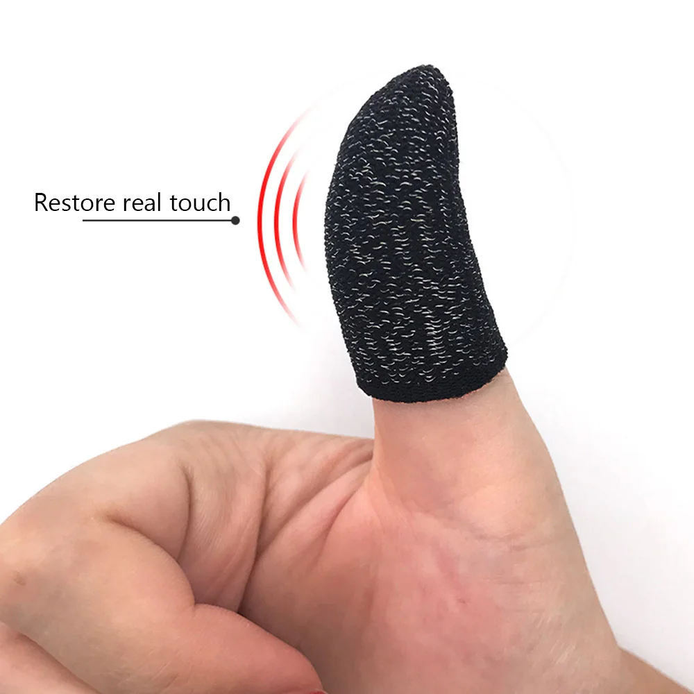 PUBG мобильный игровой контроллер пальчиковые рукава наборы анти-скользящий