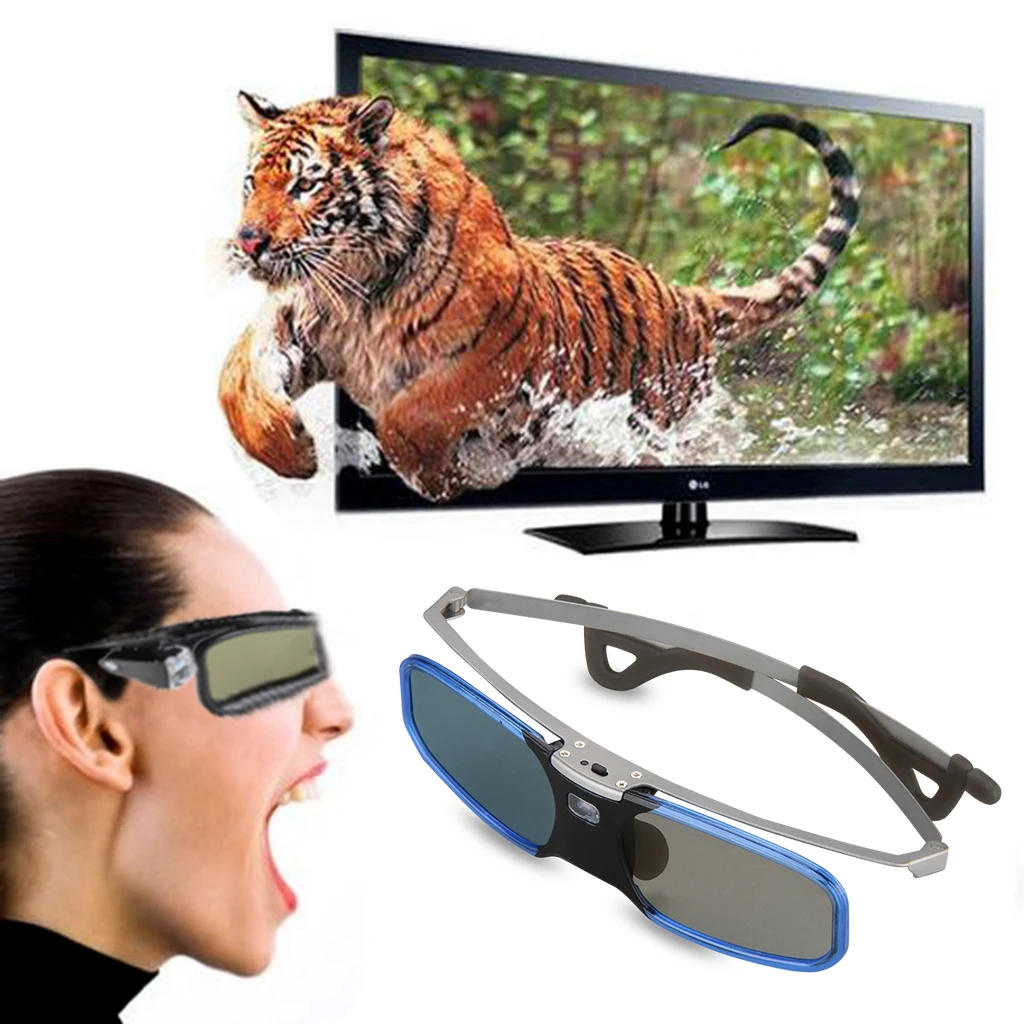Excelvan RX30S 3D активные DLP-Link очки для Optama/acer/BenQ/NEC/View Sonic/Sharp/Dell все DLP-Link Проекторы