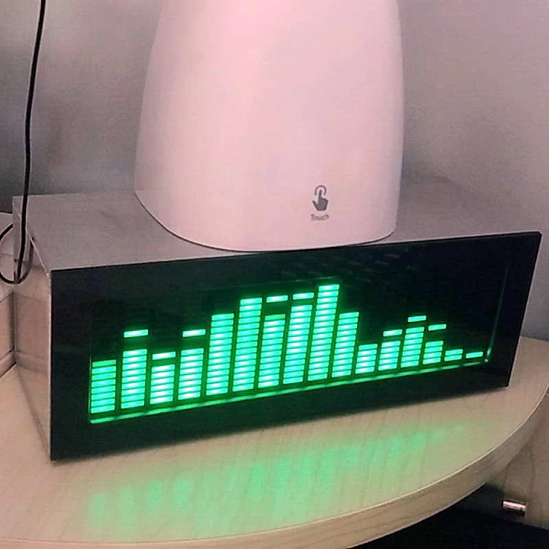 Новинка 2021 домашний аудиоуровень VU Meter MP3 PC усилитель индикатор регулируемая