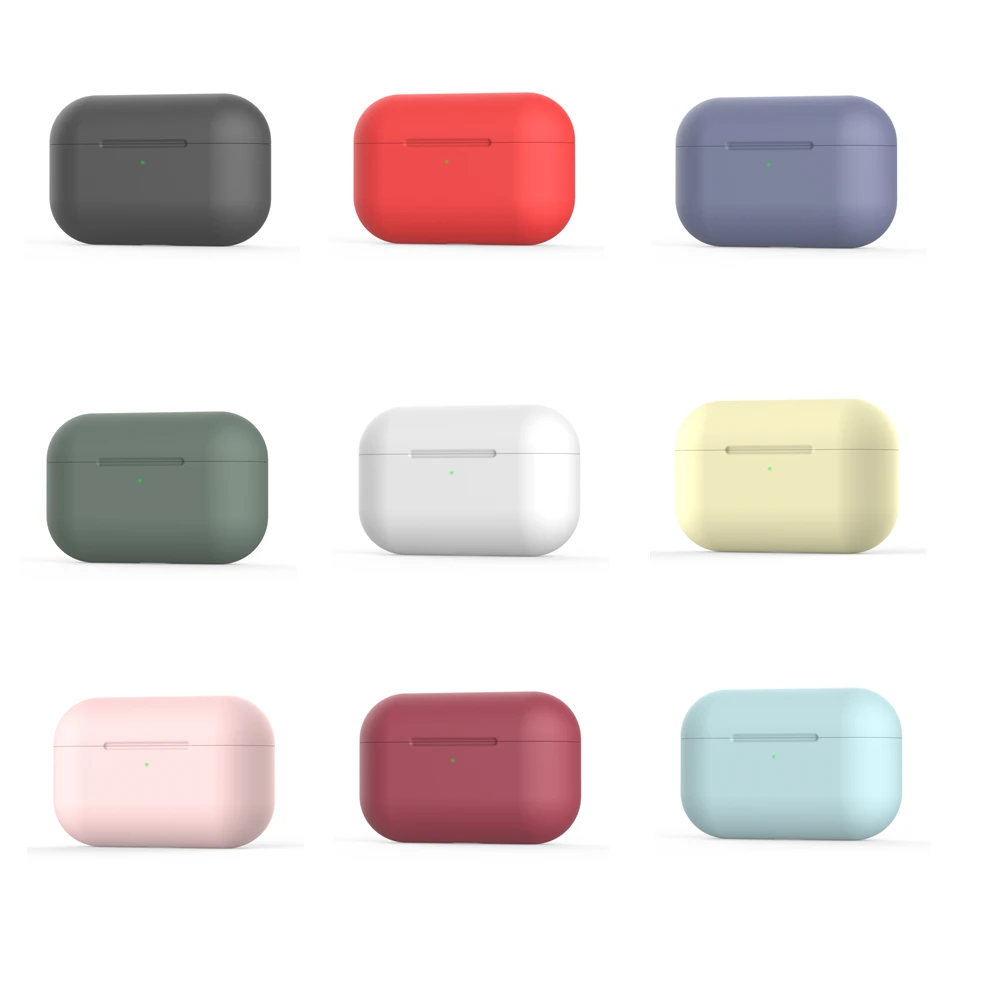 Силиконовый чехол для Airpods Pro Чехол беспроводной Bluetooth чехол для airpod 3 Чехол Для Air Pods Pro Аксессуары для наушников