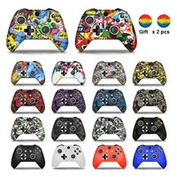 18 colors silicone gamepad protective thumb grips caps case skin for xbox one slim controller protector controle cover joystick