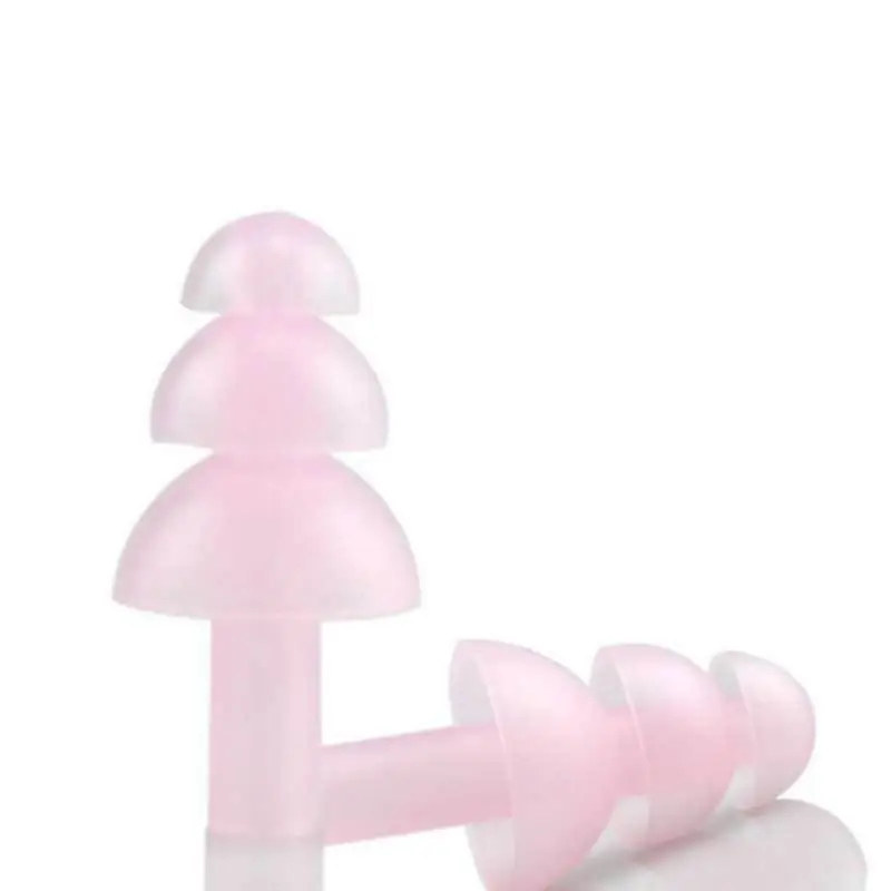 

Adult Size Spiral Swimming Earplugs Waterproof Silicone Ear Plugs Swimming Swim Earplugs For Swimming Showering
