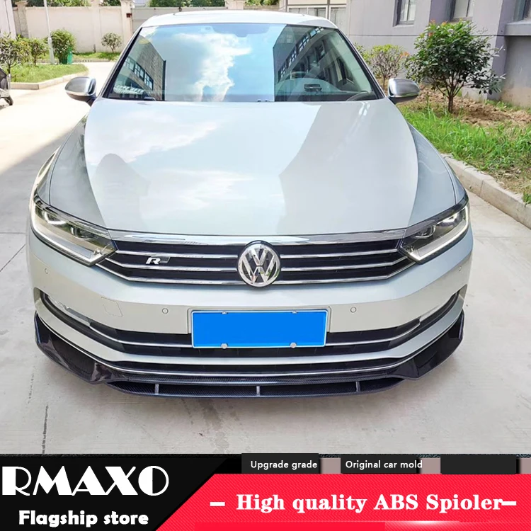 Задний спойлер для Volkswagen Passat B8 2017 2018 задний ABS диффузор переднего бампера|Обвесы| |