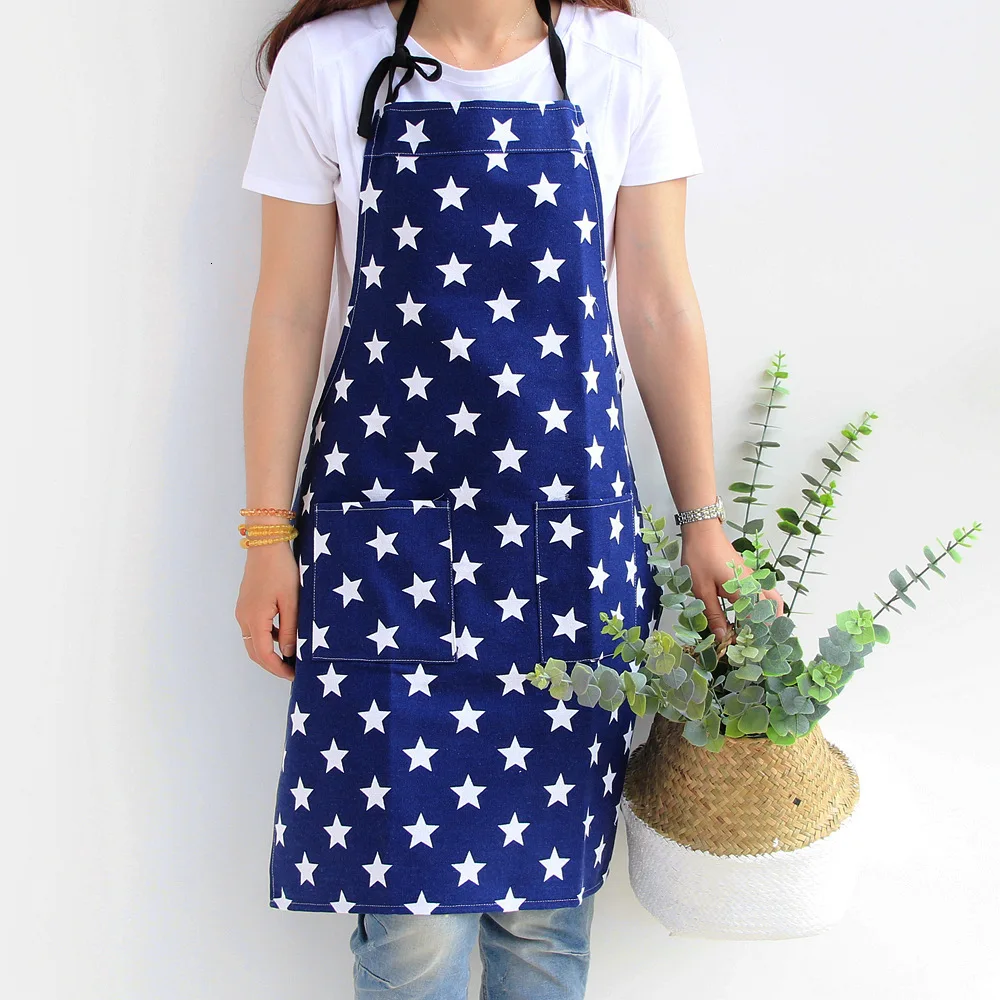 Домашняя мода фартук в японском стиле холст живопись одежда кухонный магазин