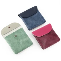 snakeskin pattern sanitary bag napkin towel storage organizer credit card bag holder sanitary pad pouch household organization