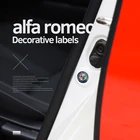 4 шт. ПВХ автомобильный Стайлинг, устойчивая к истиранию прокладка, наклейка для Alfa Romeo T23 автомобиль Brera Spider Mito Spontivd Stelvio Tonale Giulia 147 159 4C